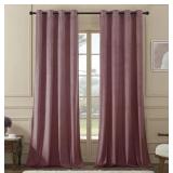 2ct Phoenigon Velvet Curtain Panels 52x63in