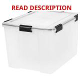 74qt WeatherPro Storage Box
