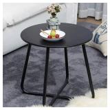 Grand Patio Steel Side Table 17.75x18in