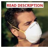 20pc 7210 N95 Disposable Respirator Masks