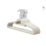 20ct Velvet Hangers 17.5x9in