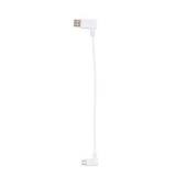 10pk Right Angle USB-A to USB-C Cable 8.5in