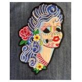 5pc Catrina Lady 1950s Iron on Patch