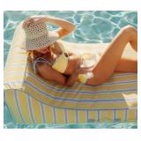 69x32in Funboy Fabric Sunbed Lounger