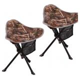 2pk Folding Tripod Stools REDCAMP