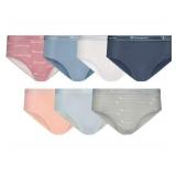 7pc Med Champion Girls Stretch Soft Briefs