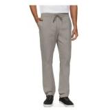 L Buffalo Men's Pull-On Twill Pants