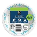 200ct Snack & Dip Paper Bowls 12oz