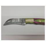 7.75in Knife Full Tang with Leather Sheath