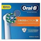 10ct Oral-B Cross Action Replacement Heads