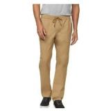 L Buffalo Men's Pull-On Twill Pants