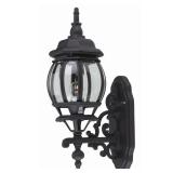 Francisco 1-Light Black Outdoor Lantern