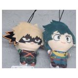 2pk My Hero Academia Mini Plush 4in