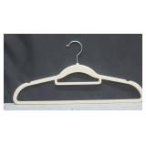 50ct Velvet Stackable Hangers 17.75x9in