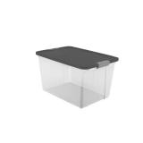 2pk Latching Storage Bin 64qt