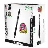 96ct Z-Grip Retractable Ballpoint Pen 1mm