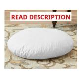 48in CuddleDown Feather/Down Pet Bed Insert