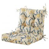 BLACK ARTPLAN Patio Cushion 40x20x4in