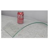 4pc Glass Crescent Panels 8x14in