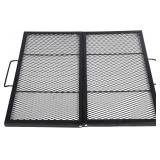 36in Square Fire Pit Grill Grates with Handles