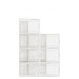 6pk Clear Shoe Storage Containers, Large