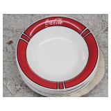 6pc Vintage Coke Soup/Salad Bowls
