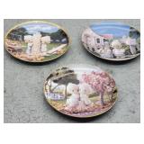 3ct Precious Moments Collectors Plates 8in