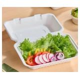 200ct EcoChoice Plant Fiber Container 9x6x3in