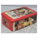 Vintage Coca Cola Tin 3x5x8in
