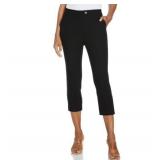 Women's 4 Rafaella Stretch Capri Pant Black