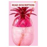 4pk Dunkin Doughnuts Pineapple Cup 24oz