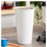 600ct White Paper Hot Cups, 20oz