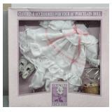 16in Porcelain Doll Clothes & Accessories