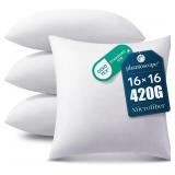 4pk Phantoscope Pillow Inserts 16x16
