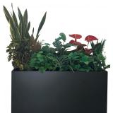 Metal Rectangular Planter Box 40x18x16in