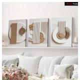 3pc Abstract Canvas Art Set, 16x24in
