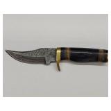 6in Knife Full Tang with Leather Sheath