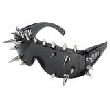 Punk Spike Sunglasses w/Rivets for Cosplay