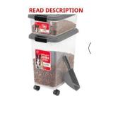 Pet food Storage Container Combo w/Scoop