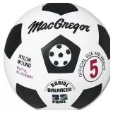 MacGregor Black & White Soccer Ball, Size 5
