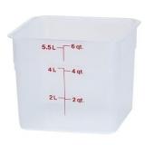 6qt Square Food Container Cambro