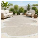 Jonathan Y Shapes Rug SHP101B-5, 5x8ft