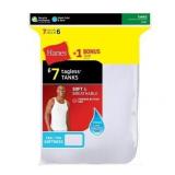 7pk L Men's FreshIQ Tank Undershirt
