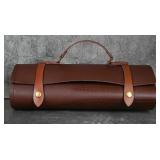 13ct Knife Set W/Leather Roll