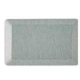 Mira Green Border Air Mat Kitchen Mat, 19.6x32in