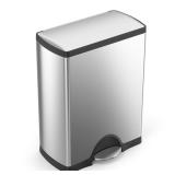 50L Simplehuman Step Trash Can