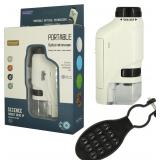 Portable 60X-120X Optical Microscope with LED