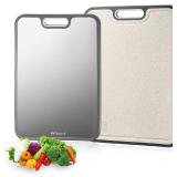 Titanium Cutting Board Double-Sided 12x18in