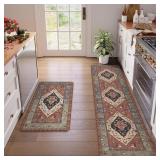 2pc Anti Fatigue Kitchen Mats, 20 x 71' / 20 x 32'