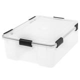 WeatherPro Plastic Storage Tote 10gal